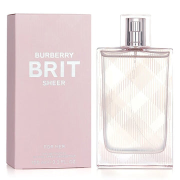 Burberry Brit Sheer Eau De Toilette Spray 100ml/3.3oz