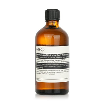 Geranium leaf hydrating body oil – 100ml