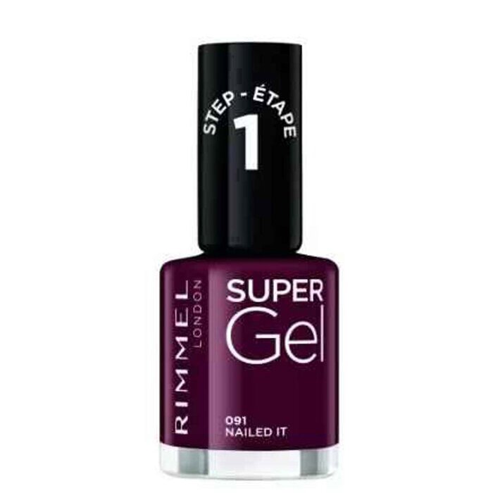 Rimmel London Super Gel, 091 Nailed It 12ml for strengthening and beautifying nails