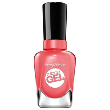 Sally Hansen MIRACLE GEL, 359 Coral Pretty Piggy 14.7ml for strengthening and beautifying nails