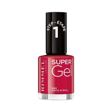 Rimmel London Super Gel, 042 Rock N Roll 12ml for strengthening and beautifying nails
