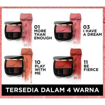 L'Oreal Le Bar A Blush Mono Color Powder Blush, #10 Play With Me 4.5g