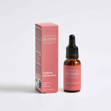 Blossom Caffeine Gel Booster, Designed from the UK Fixed Size for skincare needs