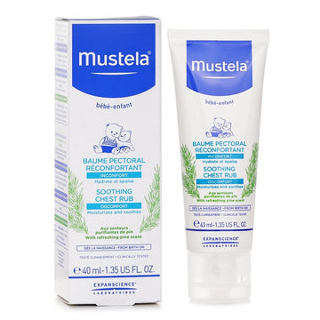 Mustela Soothing Chest Rub - Moisturizes & Soothes 40ml/1.35oz