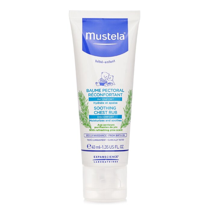 Soothing chest rub for babies – 40ml