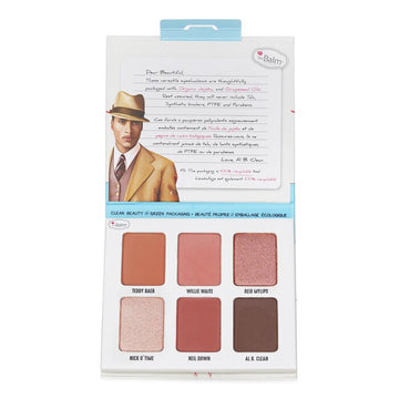 TheBalm Male Order Eyeshadow Palette (6x Eyeshadow), Domestic Male 13.2g/0.46oz product image for enhancing eye makeup