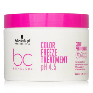 Schwarzkopf BC Bonacure pH 4.5 Color Freeze Treatment (For Coloured Hair) 500ml/16.9oz - perfect for hair treatment at home