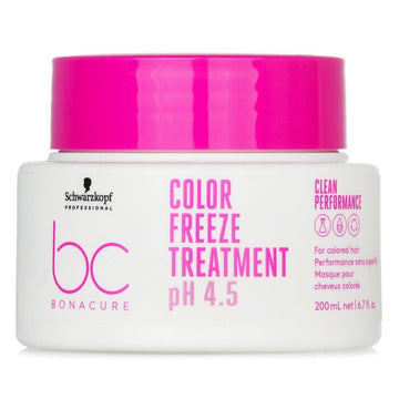 Schwarzkopf BC Bonacure pH 4.5 Color Freeze Treatment (For Coloured Hair) 200ml/6.7oz - perfect for hair treatment at home