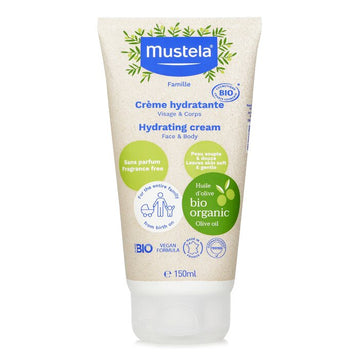 Fragrance-free organic cream for baby face and body – 150ml
