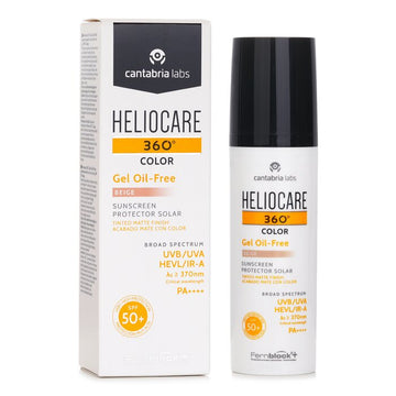 Heliocare by Cantabria Labs Heliocare 360 Gel Of SPF 50, Beige 50ml