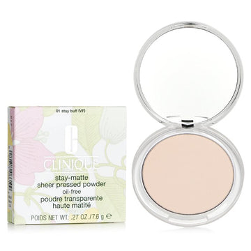 Clinique Stay Matte Powder Oil Free, No. 01 Stay Buff 7.6g/0.27oz