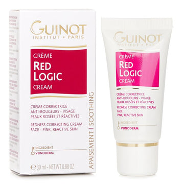 Guinot Red Logic Face Cream For Reddened & Reactive Skin 30ml/1.03oz