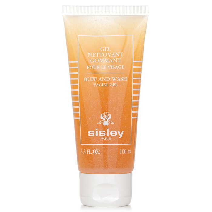 Sisley Buff & Wash Facial Gel with botanicals for daily exfoliation