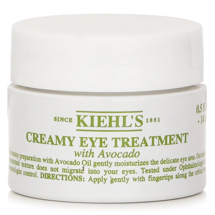 Eye cream – Kiehl’s Avocado for creamy eye hydration