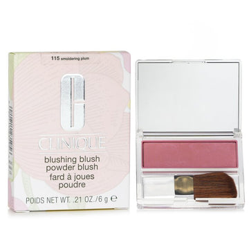 Clinique Blushing Blush Powder Blush, 115 Smoldering Plum 6g/0.21oz