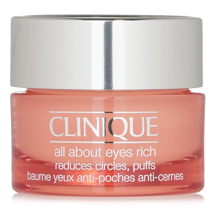 Eye cream – Clinique All About Eyes Rich for eye puffiness and dark circles