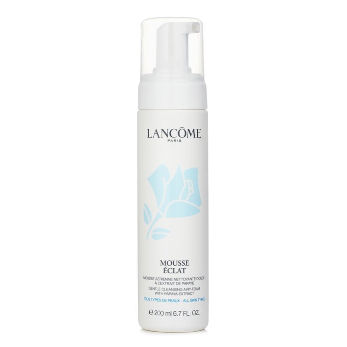 Lancome Mousse Eclat Foaming Cleanser for refreshing facial skin cleansing
