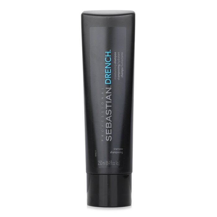 Dry hair shampoo - Sebastian Drench Moisturizing Shampoo 250ml/8.4oz for moisturizing and nourishment.