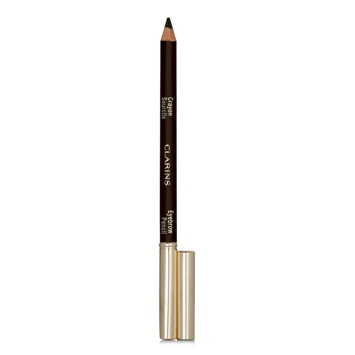 Clarins Eyebrow Pencil, 01 Dark Brown 1.3g/0.045oz eyebrow enhancer for defining eyebrows