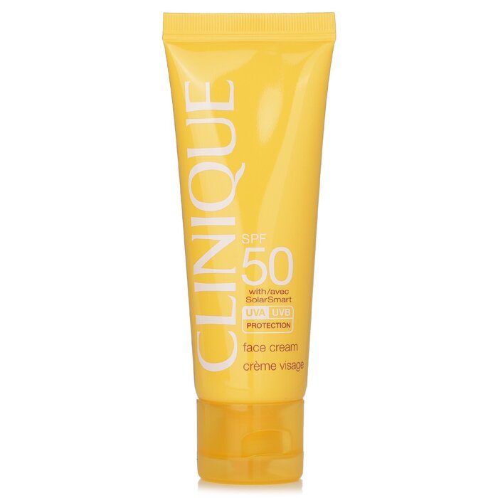 Clinique Sun SPF 50 Face Cream UVA/UVB – broad spectrum sun protection