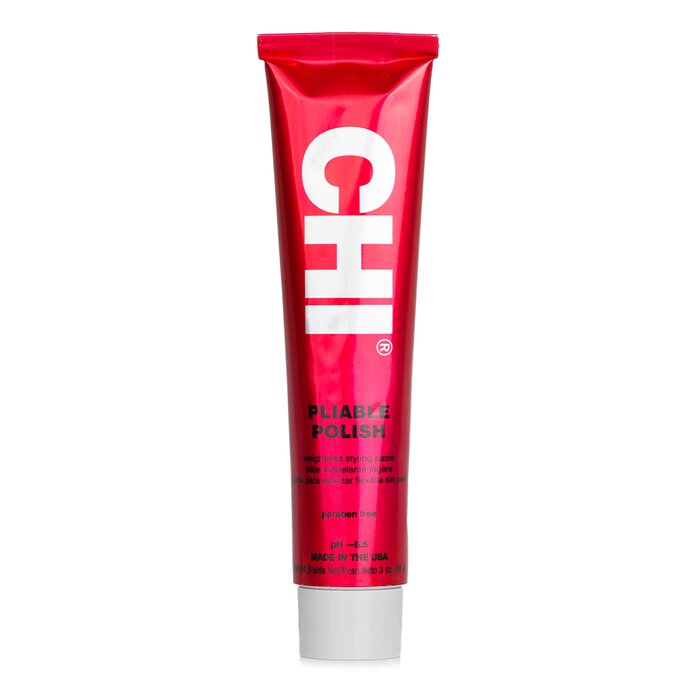 Image of CHI Pliable Polish Weightless Styling Paste 85g/3oz for use in home garden.