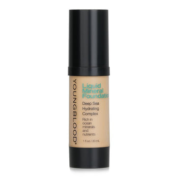 Youngblood Liquid Mineral Foundation, Shell 30ml/1oz