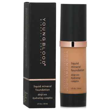 Youngblood Liquid Mineral Foundation, Suntan 30ml/1oz