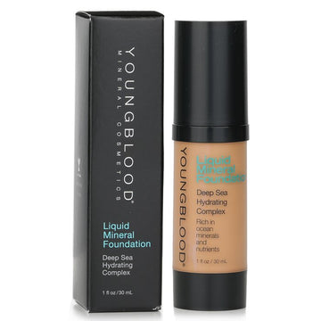 Youngblood Liquid Mineral Foundation, Tahitan Sun 30ml/1oz