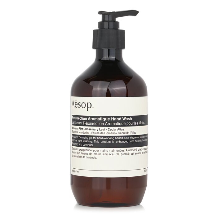 Aesop Resurrection hand wash – gentle cleanser