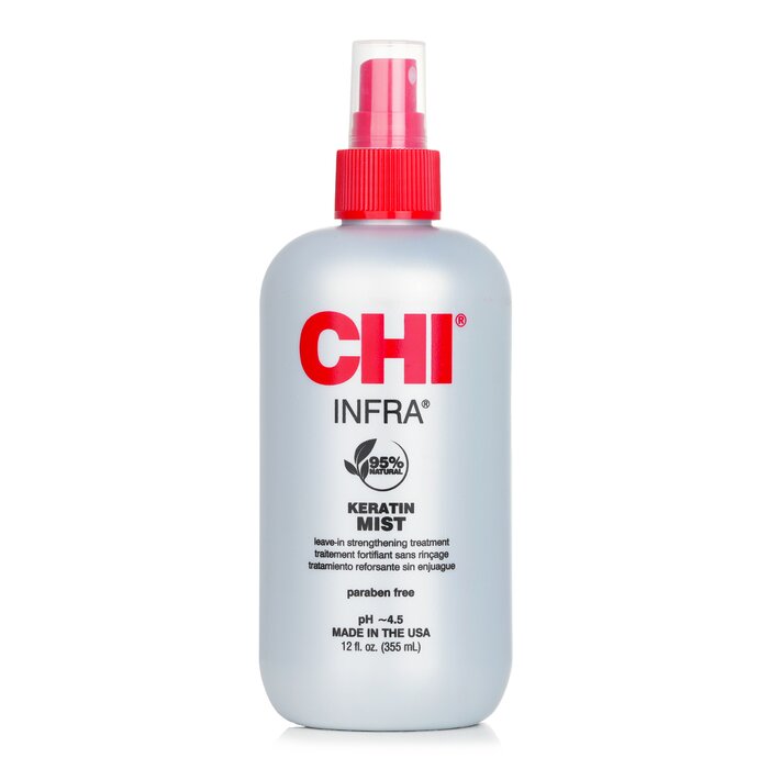 CHI Keratin Mist Leave-In Strengthening Treatment 355ml/12oz - perfect for hair treatment at home