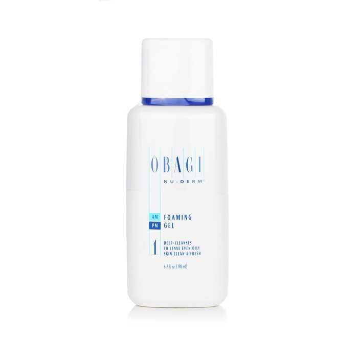 Obagi Nu Derm Foaming Gel Cleanser for deep pore facial cleansing