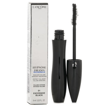 Lancome Hypnose Drama Waterproof Full Impact Volume Mascara, 01 Excessive Black 6g/0.2oz