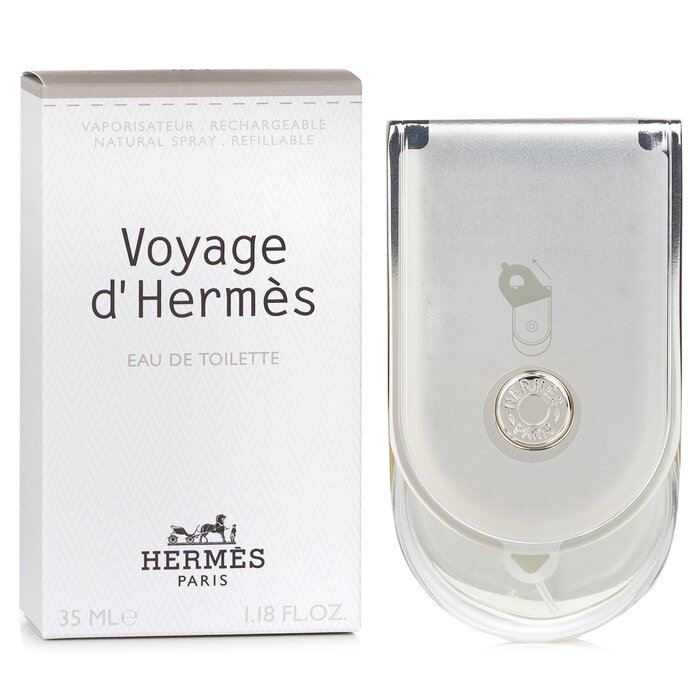 Hermes Voyage D' Eau De Toilette Refillable Spray 35ml/1.18oz