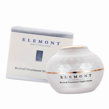 ELEMONT Revival Treatment Night Cream (Firming, Lifting , Anti-Wrinkle Aging, Hydrating, Brightening) (e50ml) E108 Fixed Size
