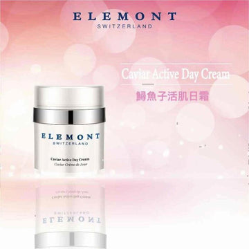 ELEMONT Caviar Active Day Cream (Firming, Antioxidant, Moisturising) (e50ml) E113 Fixed Size