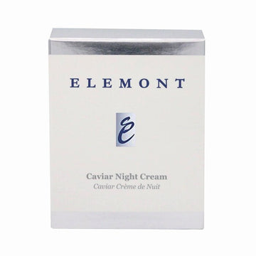 ELEMONT Caviar Night Cream (Anti-Wrinkling, Firming , Rejuvenating) (e50ml) E115 Fixed Size