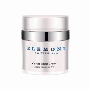 ELEMONT Caviar Night Cream (Anti-Wrinkling, Firming , Rejuvenating) (e50ml) E115 Fixed Size