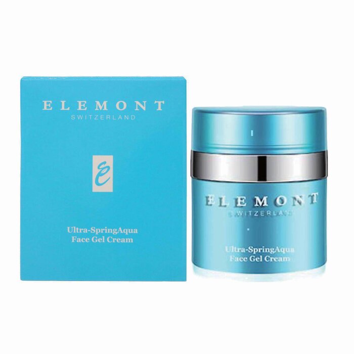 ELEMONT Ultra-Spring Aqua Face Gel-Cream (Moisturising, Rejuvenating, Soothing, Anti-Wrinkle Aging, Hydrating) (e50ml) E808 Fixed Size for skincare needs