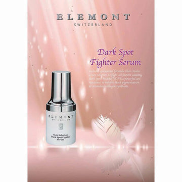 ELEMONT Dark Spot Fighter Serum (Whitening, Lightening Melanin, Firming, Antioxidant, Pore Minimizing ) (e30ml) E908 Fixed Size