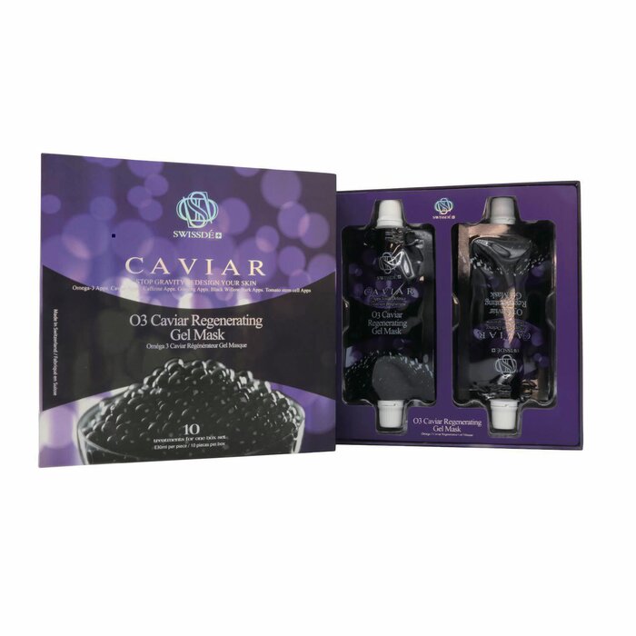 Swissde Caviar Gel Mask – for skin regeneration and hydration