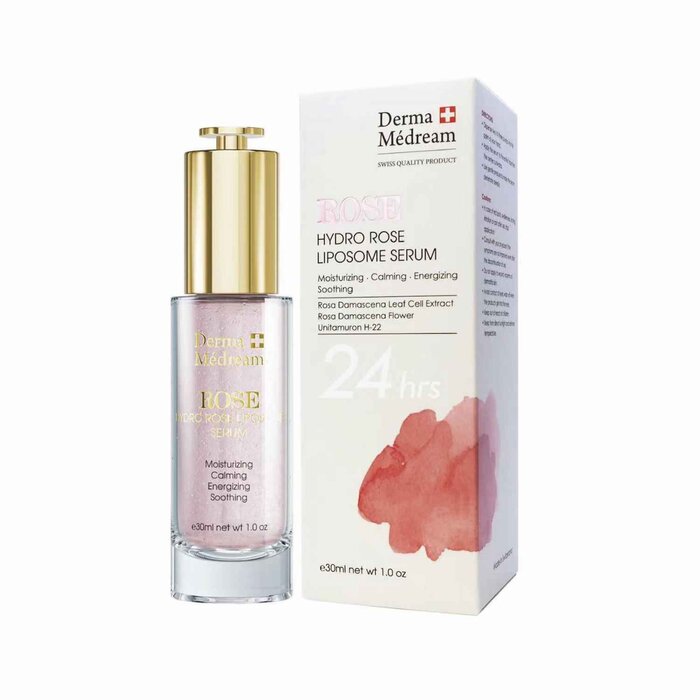 Derma Medream Rose Liposome – rose hydration serum for glowing skin