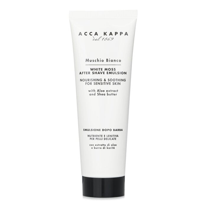 Acca Kappa White Moss After Shave Emulsion 125ml/4.4oz for gifting and daily wear