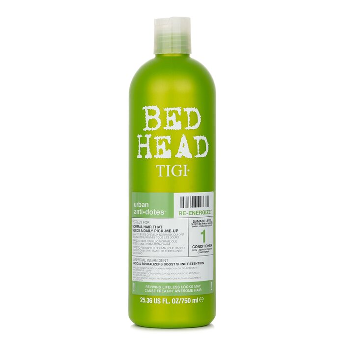 Tigi Bed Head Urban Anti+dotes Re-energize Conditioner 750ml/25.36oz hair conditioner for salon & home use