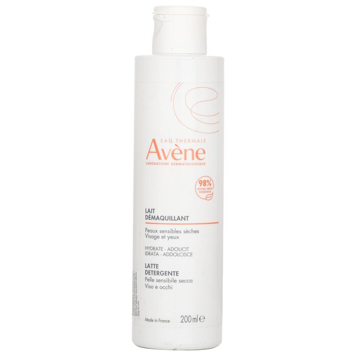 Avene Gentle Milk Cleanser for dry and sensitive facial skincare