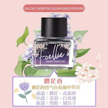 Foellie Inner Perfume (cherry blossom flavor) pink box 5ml