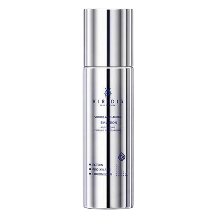VIRIDIS Anti-Aging Emulsion for wrinkle reduction and skin revitalization.