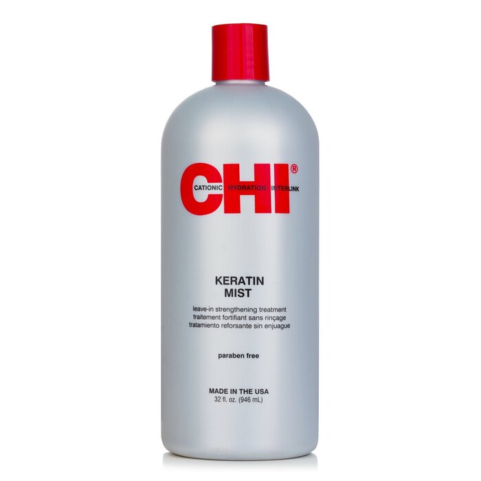CHI Keratin Mist Leave-In Strengthening Treatment 946ml/32oz - perfect for hair treatment at home