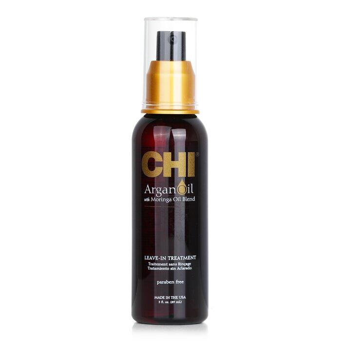 CHI Argan Oil Plus Moringa Oil (Argan Oil) 89ml/3oz - perfect for hair treatment at home
