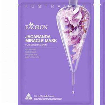 EAORON Eaoron Jacaranda Miracle Mask (5x25g) (Hong Kong Official Product) (9348107001386) 25 g x 5 pcs