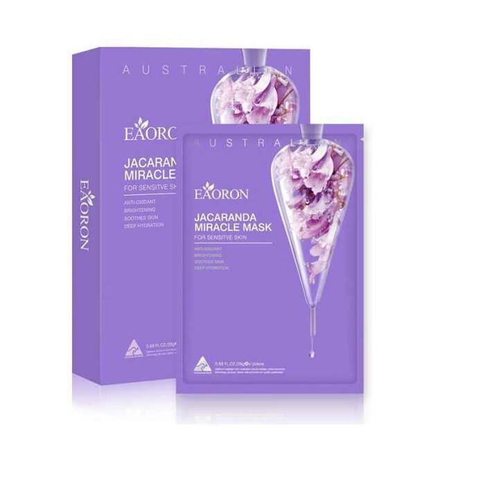 EAORON Jacaranda Miracle Mask – for calming and hydrating skin
